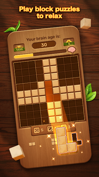 Just Blocks: Wood Block Puzzle Mod Screenshot 4