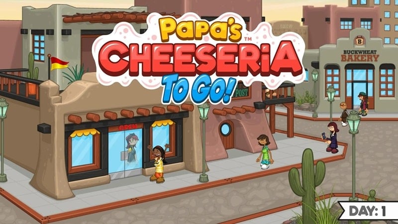 Papa's Cheeseria To Go Screenshot 1