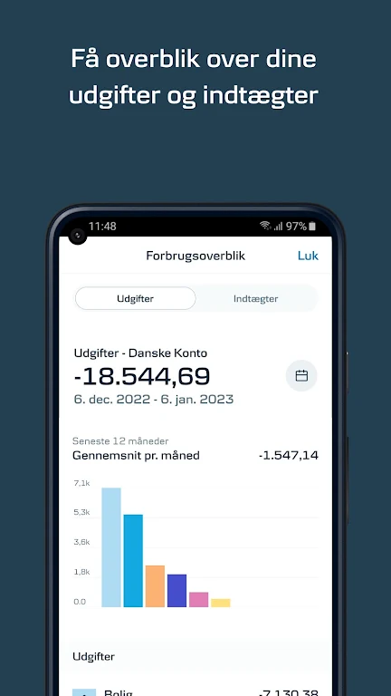 Mobilbank DK – Danske Bank Screenshot 1 