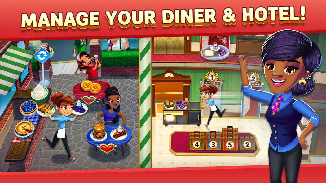 Diner DASH Adventures Mod Screenshot 2 