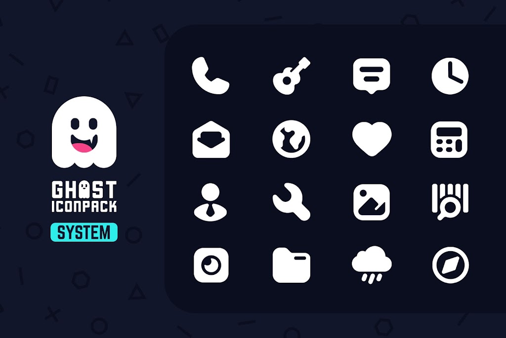 Ghost Icon Pack Mod Screenshot 1