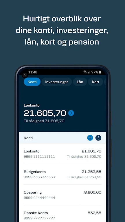 Mobilbank DK – Danske Bank Screenshot 3 