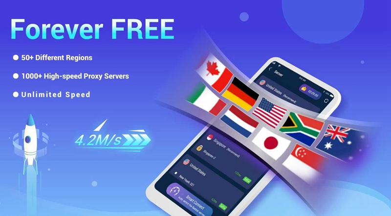 Free VPN Lightsail | Ultra Fast & Better VPN Proxy Screenshot 3 