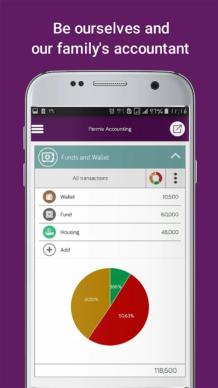 حسابداری شخصی پارمیس - Parmis Screenshot 2