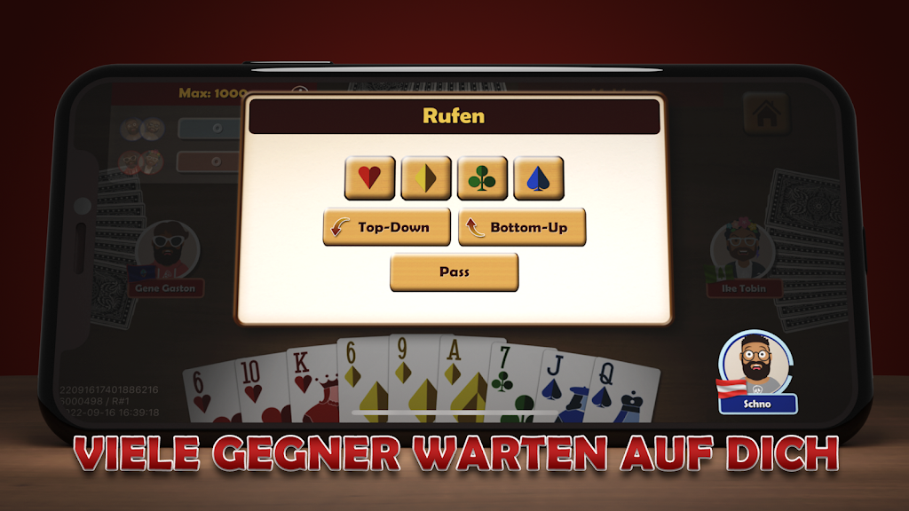 Jassen Online - Card Game Screenshot 3