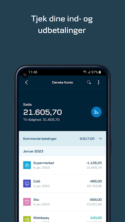 Mobilbank DK – Danske Bank Screenshot 2