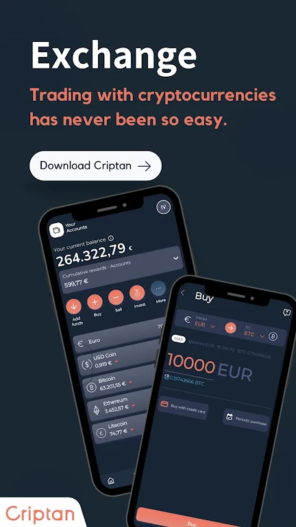 Criptan - Complement your bank Screenshot 3 