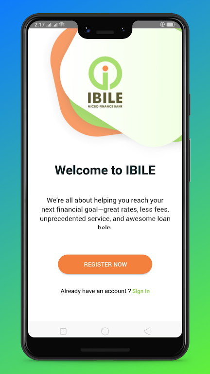 IBILE DigitalBank Screenshot 1