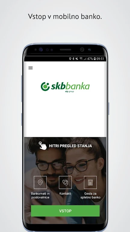 MOJ@SKB mobile banking Screenshot 1