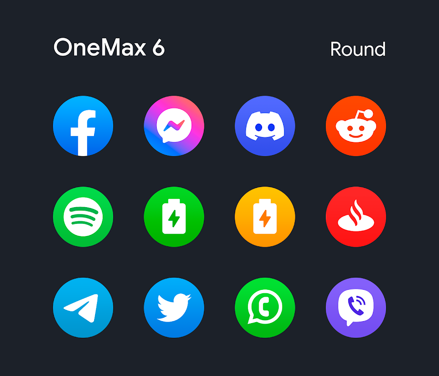 OneMax 6 – Icon Pack Mod Screenshot 2