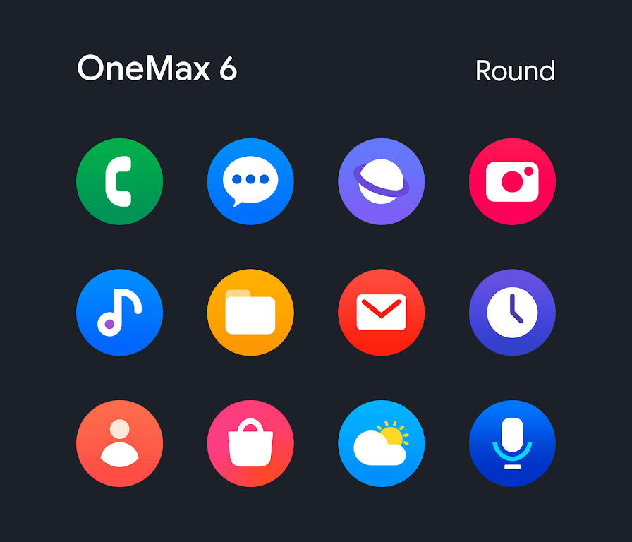 OneMax 6 – Icon Pack Mod Screenshot 1 