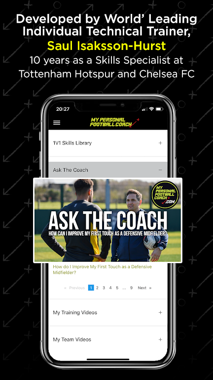 MyPersonalFootballCoach Screenshot 3