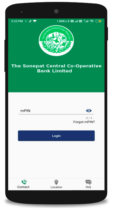 SONEPAT M-Banking Screenshot 3