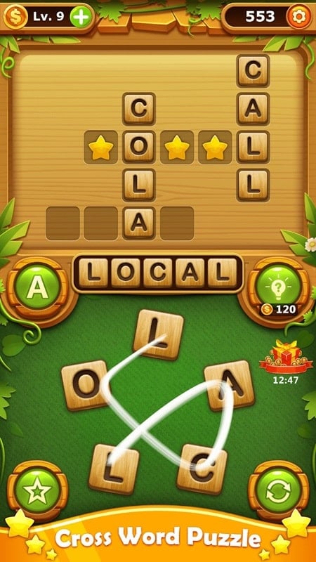 Word Cross Puzzle Screenshot 1 