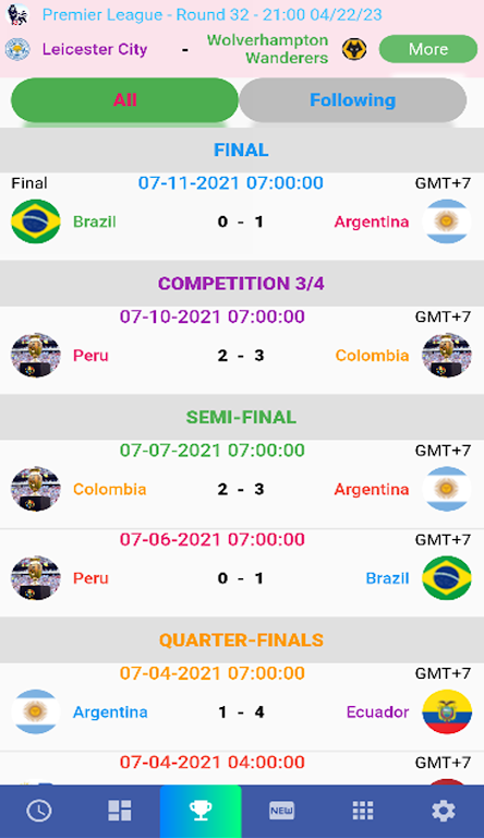 Copa America Matches 2024 Screenshot 1