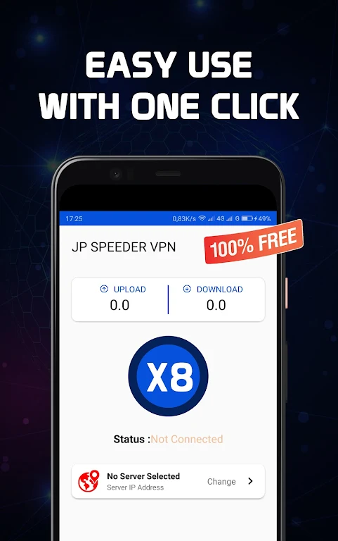 SPEEDER VPN - No Root Screenshot 4