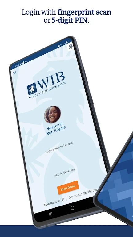 WIB Mobile Banking St Maarten Screenshot 2 