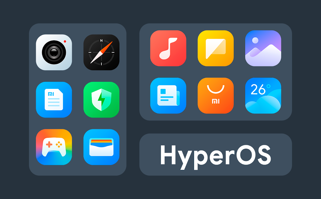 HyperOS – Icon Pack Mod Screenshot 2