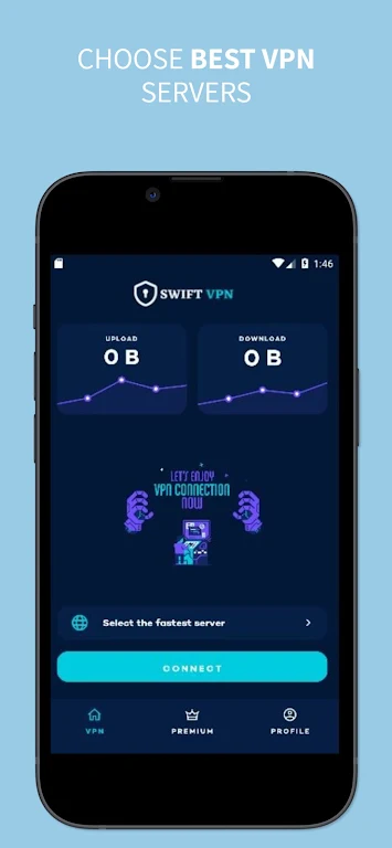 Swift Vpn - Ultra Fast VPN Screenshot 1