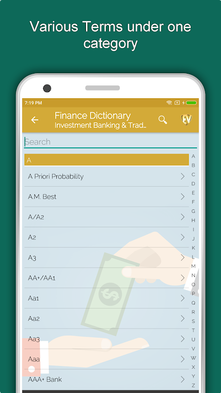 Financial & Banking Dictionary Screenshot 3