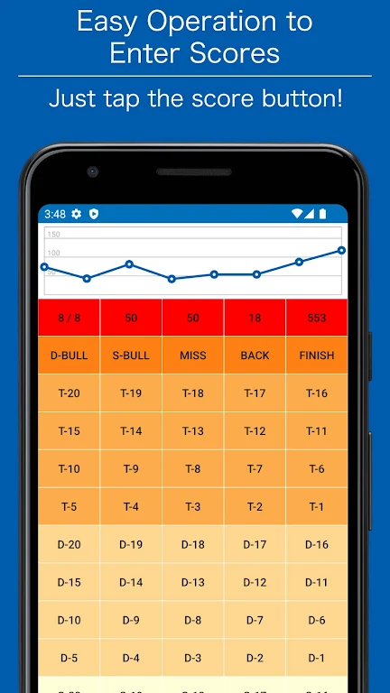 Recodarts - Rec Darts Scores Screenshot 1 