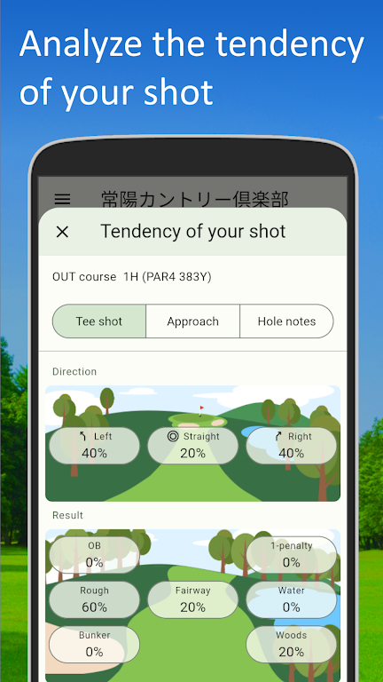 G Score-Golf score & sidegames Screenshot 3