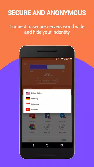 VPN PRO Unlimited - Free-Unblock-Proxy Screenshot 3 