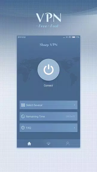 Sharp VPN - Free Fast VPN Screenshot 1