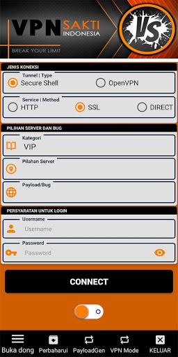 VPN SAKTI INDONESIA Screenshot 1 