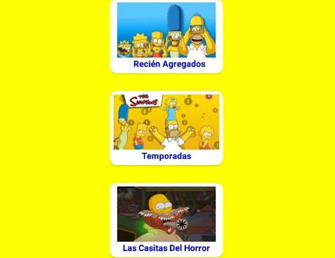 Serie Simpsonizados En Español Screenshot 1 