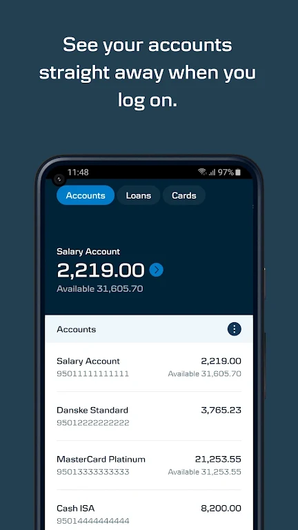 Mobile Bank UK – Danske Bank Screenshot 4