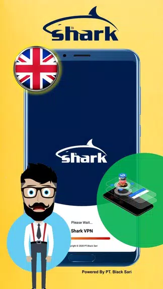 Shark VPN Pro - Fast, Free & Unlimited Proxy Screenshot 1