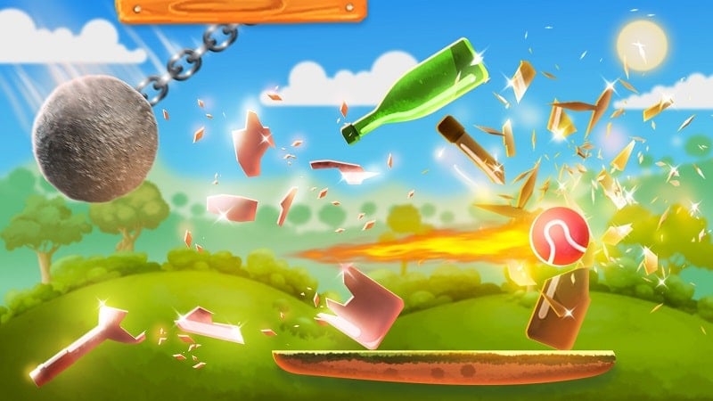 Bottle Shooting Game Screenshot 3