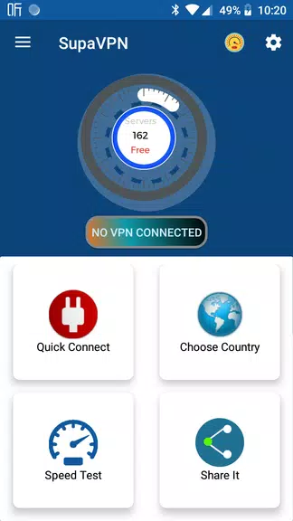 SupaVPN - Public Free VPN Cloud Screenshot 1