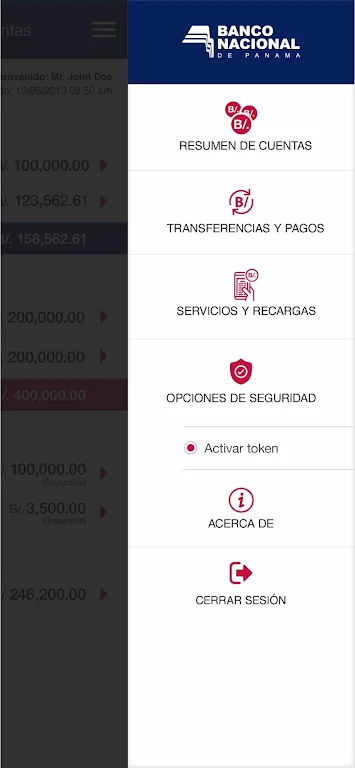 Banca Móvil de BNP Screenshot 4 