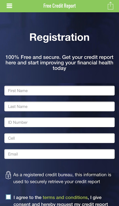 Credit Check App South Africa Screenshot 2 