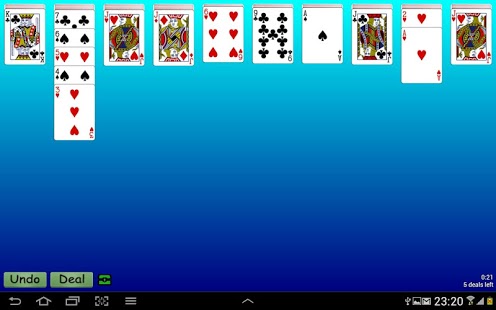 Spider Cards Game Screenshot 3