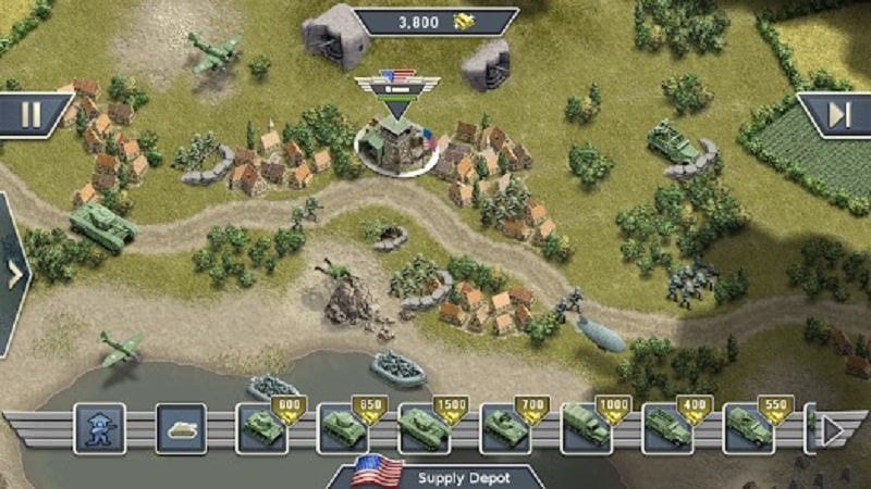 1944 Burning Bridges Screenshot 2