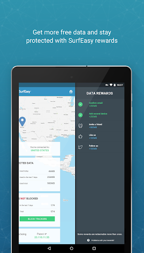 SurfEasy Secure Android VPN Screenshot 3