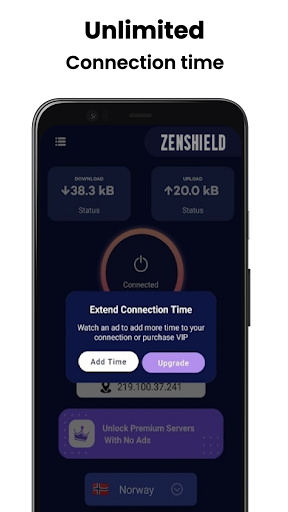 ZENSHIELD - Fast VPN Proxy IP Screenshot 3 