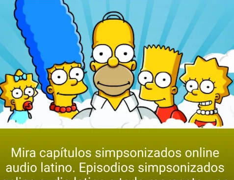 Serie Simpsonizados En Español Screenshot 2 