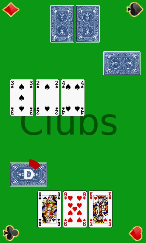 Clubs - Card Game Screenshot 1 