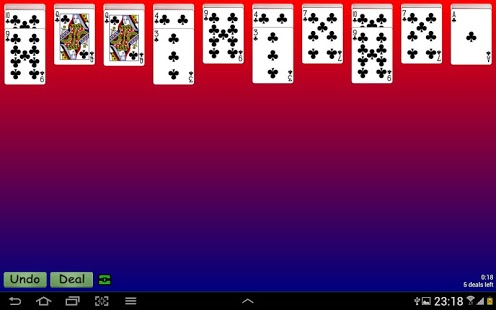 Spider Cards Game Screenshot 1