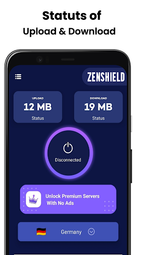 ZENSHIELD - Fast VPN Proxy IP Screenshot 4 