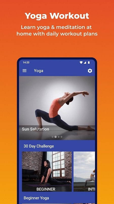 Daily Yoga Workout+Meditation Screenshot 3 