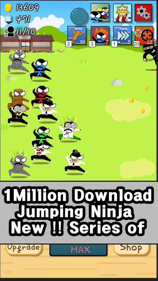 Ninja Growth - Brand new clicker game Mod Screenshot 2 