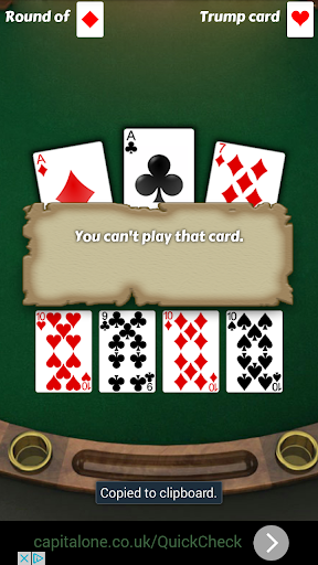 29 Card Game Challenge Screenshot 2 