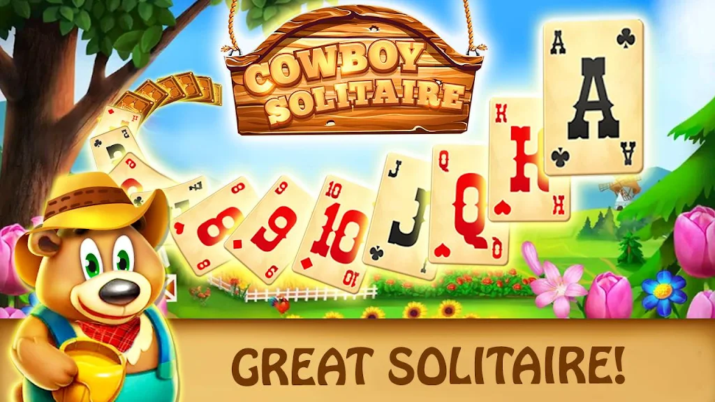 Solitaire match cowboy Screenshot 2 