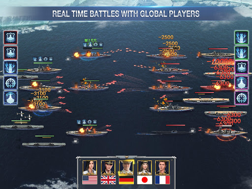 Battleship Empire: WW2 Naval Battles and Warships Screenshot 2