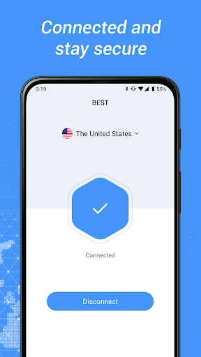 BestVPN - Fast Hotspot WiFi VPN Screenshot 3